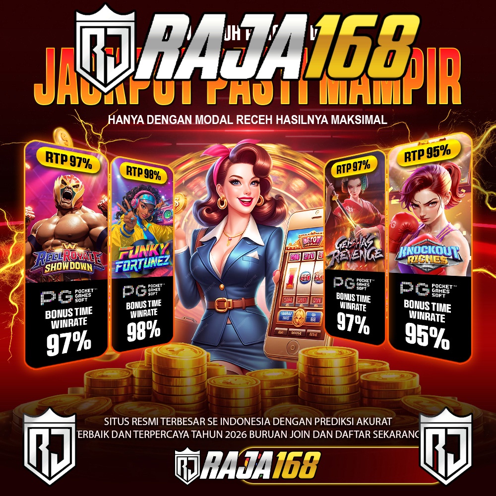 banner RAJA168 X MLF Support: Game Online Dengan Inovasi Digital Terbaru Pelayanan Baik 24 Jam